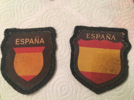 Vendo parches División Azul. ORIGINALES. 
500€ cada uno. Escucho ofertas.
davrib@hotmail.com 00