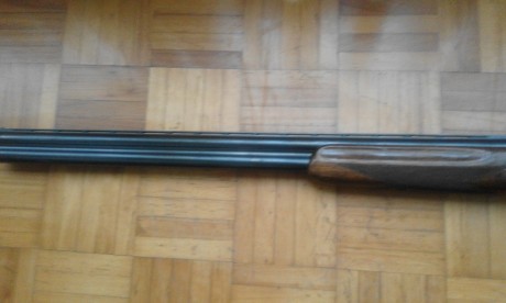 Escopeta Miroku superpuesta especial caza, calibre 12/70, monogatillo, expulsora, selector de tiro, chokes 00