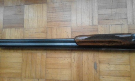 Escopeta Miroku superpuesta especial caza, calibre 12/70, monogatillo, expulsora, selector de tiro, chokes 22