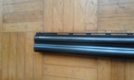 Escopeta Miroku superpuesta especial caza, calibre 12/70, monogatillo, expulsora, selector de tiro, chokes 42