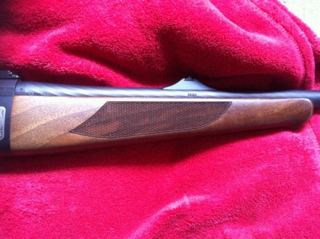 Vendo rifle de cerrojo Mannlicher luxus (de cañones intercambiables) en calibre 300wm. Bases apel. Con 40