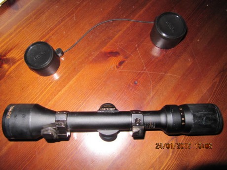 Se vende visor Bushnell elite 3500 3-9x40 con anillas originales Apel 25mm
precio 250€
movil Jose 678615227 02