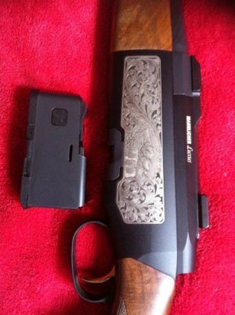 Vendo rifle de cerrojo Mannlicher luxus (de cañones intercambiables) en calibre 300wm. Bases apel y maletín 31