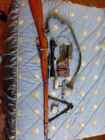 Mi hijo deja la afición y me pide que ponga en venta estas armas:
Se trata de dos rifles un M-24/47 y 11