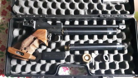 Vendo pistola de CO2 Feinwerkbau Mod-2 en perfectas condiciones de funcionamiento con una precision envidiable, 10