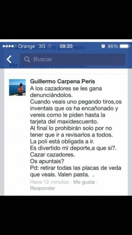  http://www.eltitular.es/abolir-la-caza-en-espana/  141