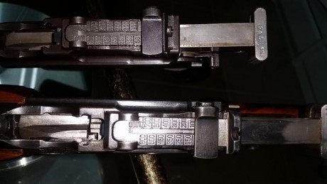 Vendo este conjunto en 7,63 x 25 máuser guiados en D y en F. Ambas en perfecto estado de tiro. Es una 01