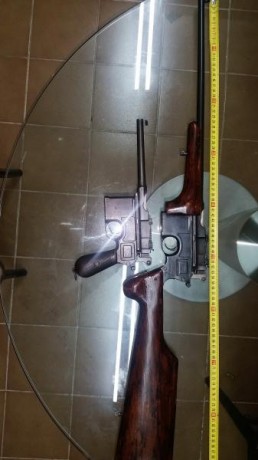 Vendo este conjunto en 7,63 x 25 máuser guiados en D y en F. Ambas en perfecto estado de tiro. Es una 11