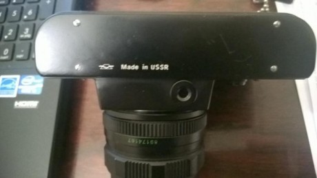    

Cámara refex Zenit 12 fabricada en 1986, con objetivo Helios 44M-4 todo en perfecto estado. 60€ con 10