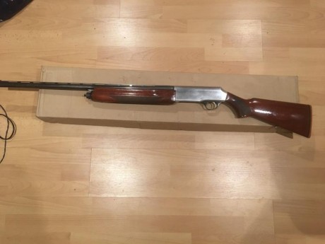 Se vende escopeta Browning B80 restaurada de maderas y culatin goma nuevo, perfecta como segunda escopeta 01