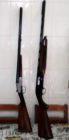 Se vende escopeta A303, calibre 12/70, cañón de 71cm. con 5 polychokes interiores originales, en perfecto 01