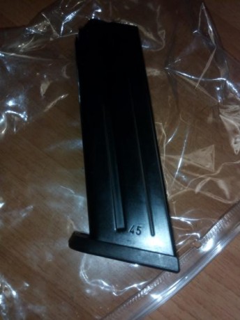 Buenas cambiaria cargador de 12 tiros para hk usp cal 45.esta nuevo por cargador para cz 75 cal 9mm de 01