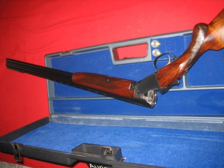 Año 1964, cañón de 76 cm, chokes fijos **/*, banda de 8 mm, punto de mira easy heat, disparador único 02