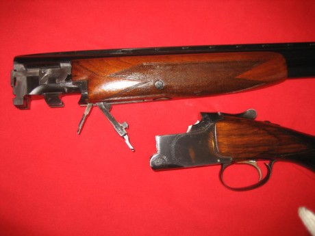 Año 1964, cañón de 76 cm, chokes fijos **/*, banda de 8 mm, punto de mira easy heat, disparador único 01