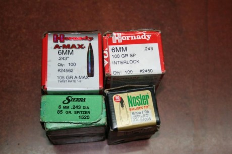 Cambio juego de dies del 243w marca hornady practicamente nuevos con el shell holder y tambien:
70 vainas 00