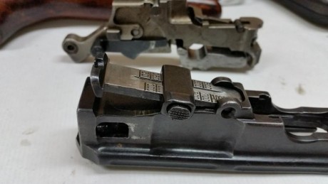 Vendo este conjunto en 7,63 x 25 máuser guiados en D y en F. Ambas en perfecto estado de tiro. Es una 61