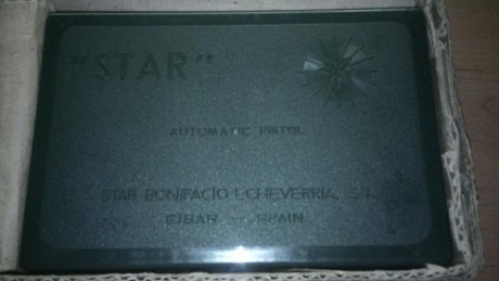 Vendo pistola STAR Mod. DKL 9 mm. Corto, con 2 cargadores, kit de limpieza y varias fundas. La vendo porque 00