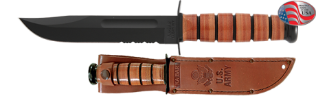 Buenas.
Vendo Ka-Bar de fabricación actual y original (no una copia china barata...) de uno de los cuchillos 02
