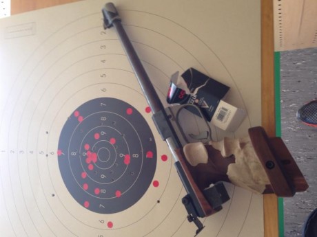 Acabo de empezar a tirar en libre y la verdad que es bastante agotador y frustrante , tiro con la pistola 00