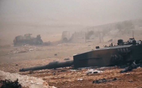 Leopard 2 en Siria:

Los Leopard 2 Turcos (Leopard 2 A4) están operando activamente en la guerra en Siria: 75
