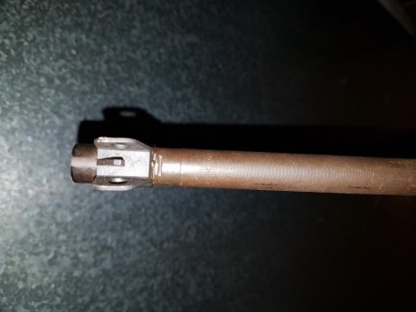Carabina US M1   inutilizada  (  tapon en la recamara del cañon ). En libro de coleccionista .... no me 12
