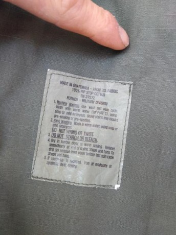 Vendo esta camisa verde oliva  de cuatro bolsillo de la marca Rothco , es de algodon y de tela ripstop, 01