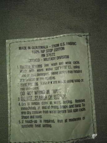 Vendo esta camisa verde oliva  de cuatro bolsillo de la marca Rothco , es de algodon y de tela ripstop, 11