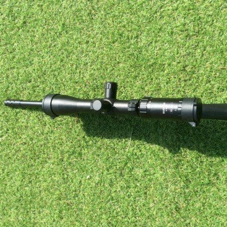 Vendo por no usar.
Cañón corto 38cm
Apenas he tirado una caja de balas y he sido el primer comprador.
Incluye 00