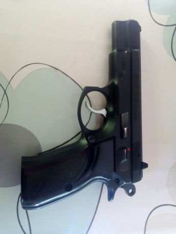 ---VENDIDA--- GRACIAS

Se vende CZ 75B 9mm pb,buen estado ,2 cargadores de 16,caja original.
240 euros 01