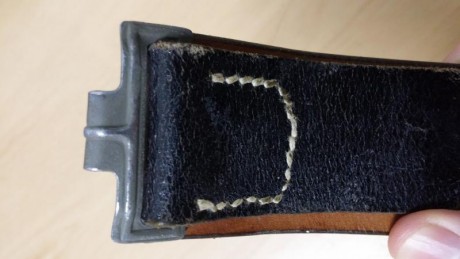 Hola compañeros:
Vendo cinto de cuero alemán de la Wehrmacht de segunda guerra mundial, totalmente original. 161