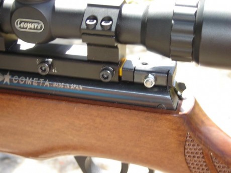 Hola a todos,

Tengo una Cometa fenix 400 con una mira telescopica que compré recientemente. El problema 110