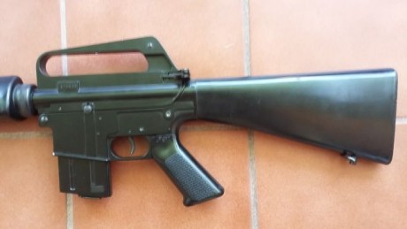 Hola.

Vendo carabina M16 Jäger del 22 por no usar. Tengo el accesorio para el montaje de la mira telescópica 00