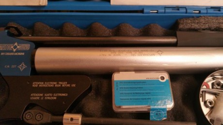 Buenas tardes foreros, vendo magnifica Match Gun electrónica.
Está en Valencia por si algún interesado 00