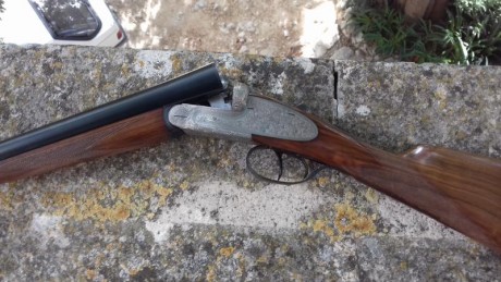 Ugartechea modelo 110 calibre 12 para la caza de becada.  Cañon de 62 cm.Cañón derecho estriado y izquierdo 01
