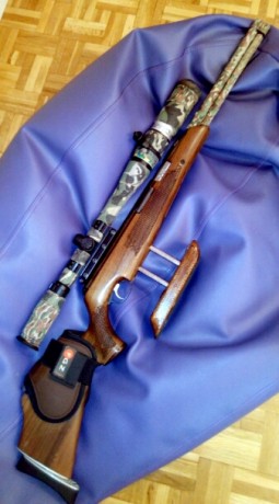 VENDO Carabina AIR ARMS TX200 MK3 Culata de NOGAL, (sin el visor) del calibre 4,5mm, en perfecto estado 10