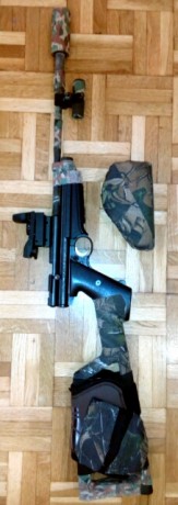 VENDIDA.....CROSMAN RATCATCHER 2250 del calibre 5,5mm de C02, con Breech metálico, gatillo mejorado, cañón 12