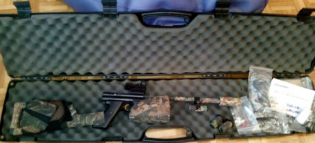 VENDIDA.....CROSMAN RATCATCHER 2250 del calibre 5,5mm de C02, con Breech metálico, gatillo mejorado, cañón 10