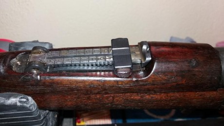 Hola. Quiero cambiar la mira de mi MAUSER K98 M24/47 y para ello tengo que quitar la mira original para 01