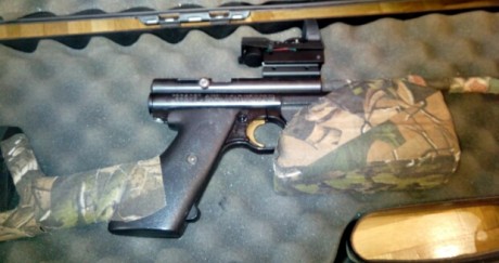 VENDIDA.....CROSMAN RATCATCHER 2250 del calibre 5,5mm de C02, con Breech metálico, gatillo mejorado, cañón 20