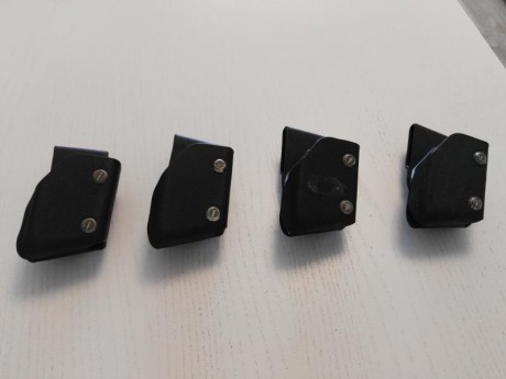 Buenas tardes,

Vendo 4 portacargadores para IPSC,están usados pero en buen estado.
Los dos primeros empezando 02