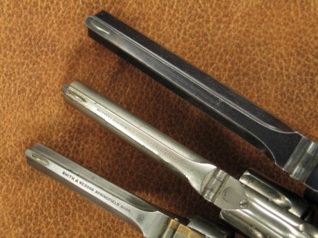 .
 Son los Modelos Nº 1, Nº 1 ½ y Nº 2. Todos originales Smith & Wesson y todos de  época. Muy buen 10