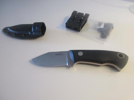 BOKER PSK - SANDVICK 12C27 - LAMINA 7 CM - G10 - KYDEX - COMO NOVO - 50 EUR 00