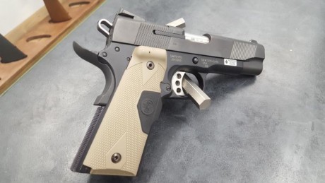 Marca: SW
Modelo:1911 PD
Calibre: 45 ACP
Empuñadura: Crimson trace LASER GRIP
Ciudad donde se encuentra 01
