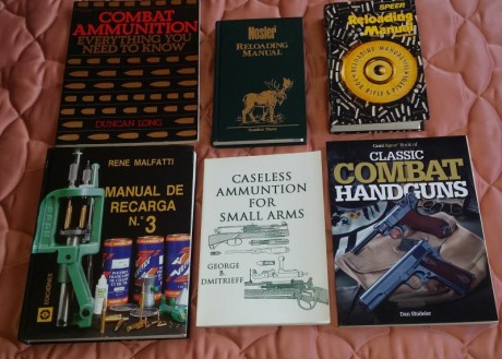 vendo manual recarga Nosler 20 euros VENDIDO
 manual recarga SPEER 20 euros comprando 3 libros o mas envio 02
