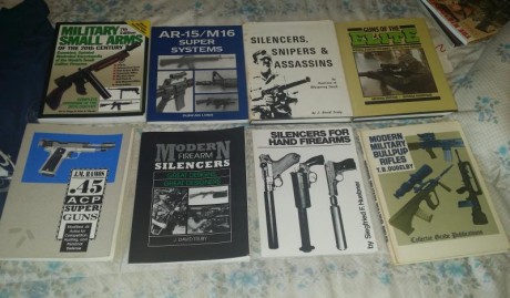 vendo libro militari small arms 20 envio gratis
AR 15 super sistems 15
Silencer snipers 20
guns of elite 02
