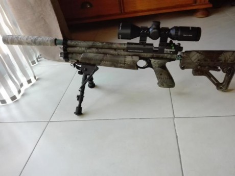 Tuneado de marauder pistols
Doble cañón recortado.
Cañón HW mecanizado 
Culata retráctil
Color camuflaje
Modificado 01