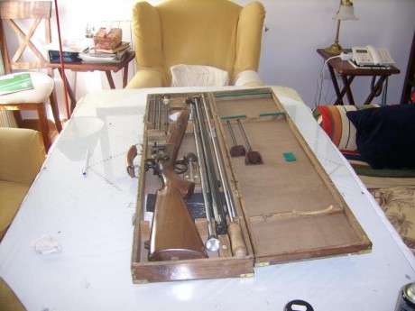 Vendo Rifle Creedmoore Macht 45 sin los accesorios. 750 € portes a medias.

Rifle de avancarga de precisión 11