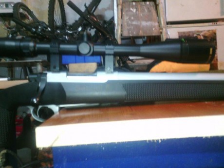 Vendo un visor bushnell 6-24x40, lo vendo por no ver los impactos del 22 a 200mtrs, con un 308 de fabula, 01