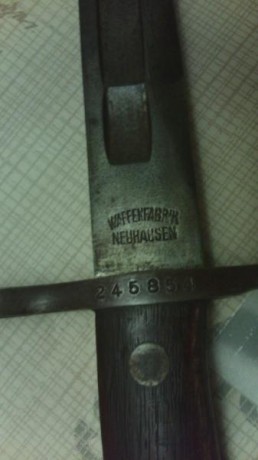 Buenas tardes, un compañero me ha pedido que le ponga a la venta unas bayonetas, pero de las que me ha 121