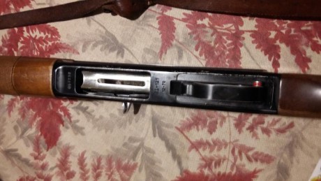 Vendo escopeta repetidora de caza de la marca BENELLI, modelo SAUT G, del calibre 12. La escopeta es muy 00